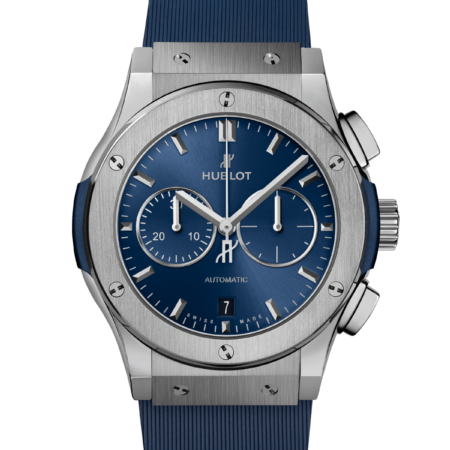 CLASSIC FUSION CHRONOGRAPH TITANIUM BLUE