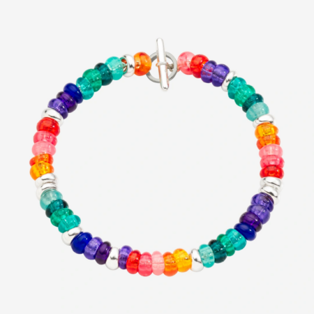 Bracciale Rondelle Arcobaleno